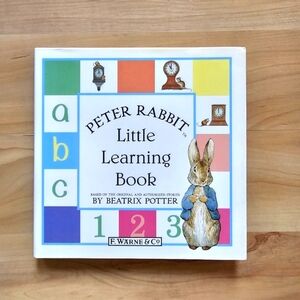 Hardcover Peter Rabbit Little Learning Book